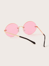 Load image into Gallery viewer, Rimless Pink Shades
